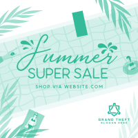 Summer Super Sale Instagram post Image Preview