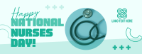 Healthcare Nurses Day Facebook cover Image Preview