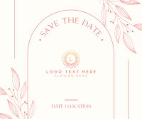 Save the Date Frame Facebook post Image Preview