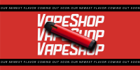 Hit That Vape Twitter Post Design