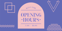 New Opening Hours Twitter post Image Preview