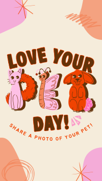 Share Your Pet Love Instagram Story Design