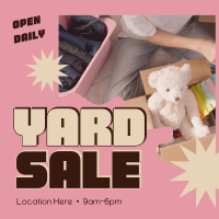 Quirky Yard Sale Instagram Post Image Preview