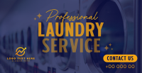 Professional Laundry Service Facebook ad Image Preview
