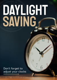 Daylight Saving Reminder Flyer Image Preview