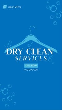 Dry Clean Service Facebook story Image Preview