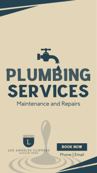 Home Plumbing Services Video Image Preview