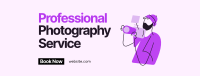 Professional Cinematographer Facebook cover Image Preview