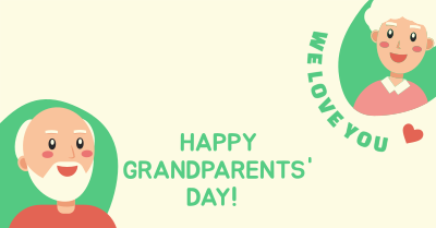 We Love You Grandparents Facebook ad Image Preview
