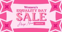 Women's Equality Sale Facebook ad Image Preview