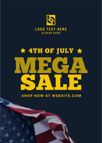 Fourth of July Sale Flyer Image Preview