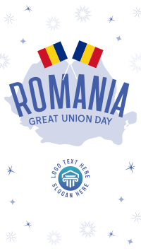 Romania Great Union Day Instagram story Image Preview