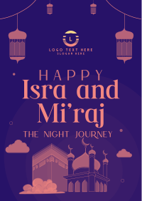 Isra and Mi'raj Night Journey Flyer Image Preview