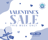 Valentine Week Sale Facebook Post Design