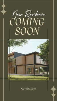 New Residence Coming Soon Facebook Story Design