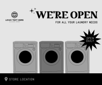 Laundry Store Hours Facebook post Image Preview