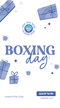 Playful Boxing Day TikTok Video Image Preview