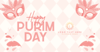 Purim Day Event Facebook Ad Design