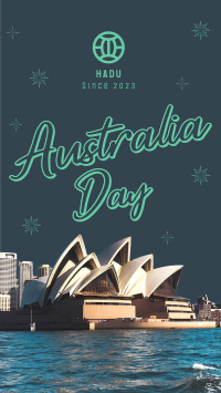 Happy Australia Day TikTok Video Image Preview