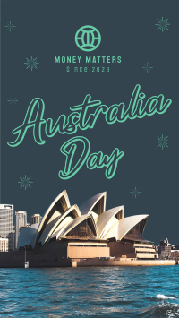 Happy Australia Day TikTok Video Image Preview