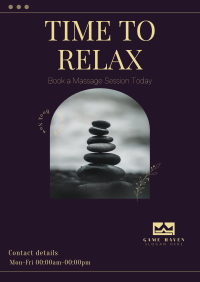 Zen Book Now Massage Poster Image Preview