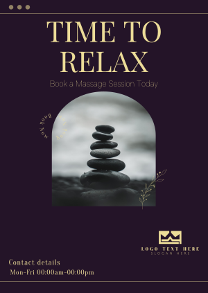 Zen Book Now Massage Poster Image Preview