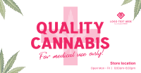 Quality Cannabis Plant Facebook ad Image Preview