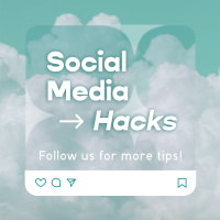 Social Media Hacks Instagram post Image Preview