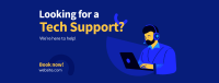 Tech Support Facebook Cover Design