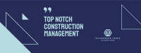 Construction Agency Testimony Facebook Cover Image Preview