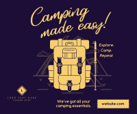 Camping made easy Facebook post Image Preview