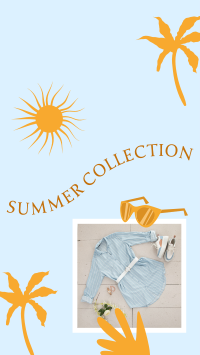 Vibrant Summer Collection Instagram Story Design
