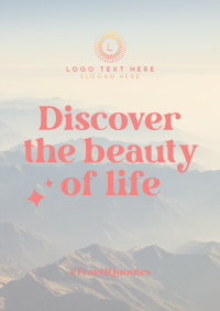 Discover Life Poster Design