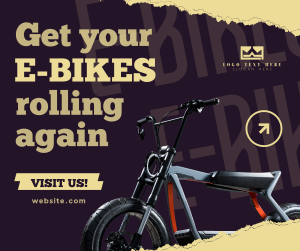 Rolling E-bikes Facebook post Image Preview