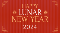 Lunar Year Red Envelope Facebook Event Cover Image Preview