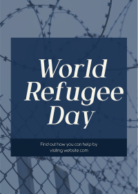 Help Refugees Poster Design