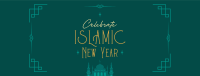 Bless Islamic New Year Facebook cover Image Preview