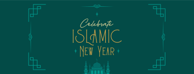 Bless Islamic New Year Facebook cover Image Preview