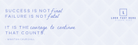 Failure Isn't Fatal Twitter Header Preview