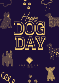 Happy Doggies Flyer Design