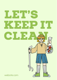 Clean the Planet Flyer Design