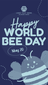Modern Celebrating World Bee Day Instagram Story Image Preview