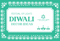 Diwali Festival Pinterest board cover Image Preview