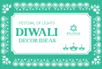 Diwali Festival Pinterest Cover Design