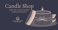Candle Shop Promotion Facebook ad Image Preview