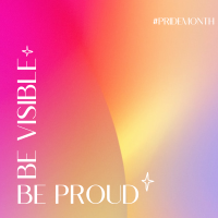 Be Proud. Be visible Linkedin Post Image Preview