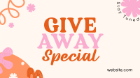 Giveaway Special Facebook event cover Image Preview