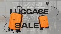 Travel Luggage Sale Animation Image Preview