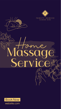 Home Massage Service TikTok Video Image Preview