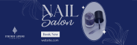 Beauty Nail Salon Twitter Header Image Preview